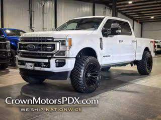 2020 Ford F350 Super Duty Crew Platinum 22" Hostile 37" MT