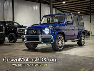 2021 Mercedes-Benz AMG G63 BRILLIANT BLUE METALLIC – EXCLUSIVE INTERIOR PKG PLUS
