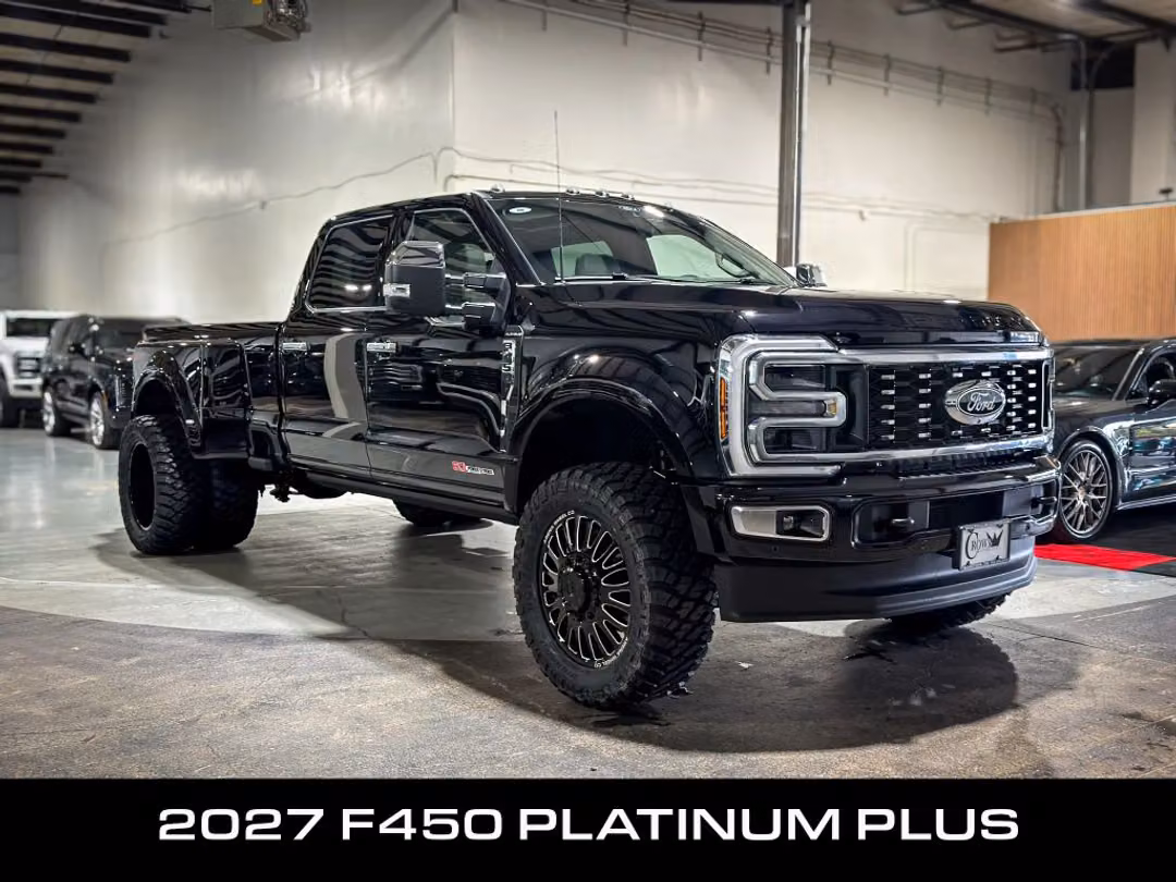 2027 Ford F450 Super Duty Crew Platinum Plus 22" Custom Arena - Image 3