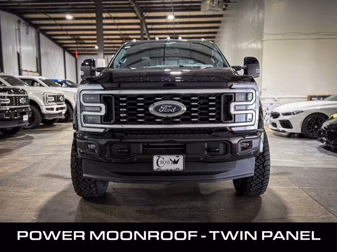 2026 Ford F450 Super Duty Crew PLATINUM HIGH OUTPUT 22" ARENA WHEELS WITH 37" MTs - Image 3